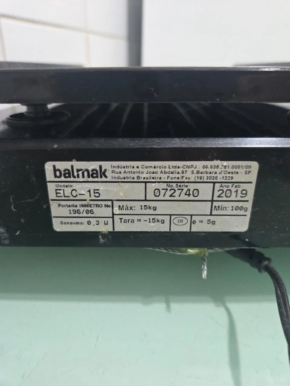 Balança Eletrônica 