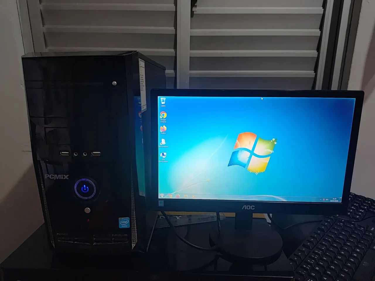 Computador completo,Windows 7,64 bits 