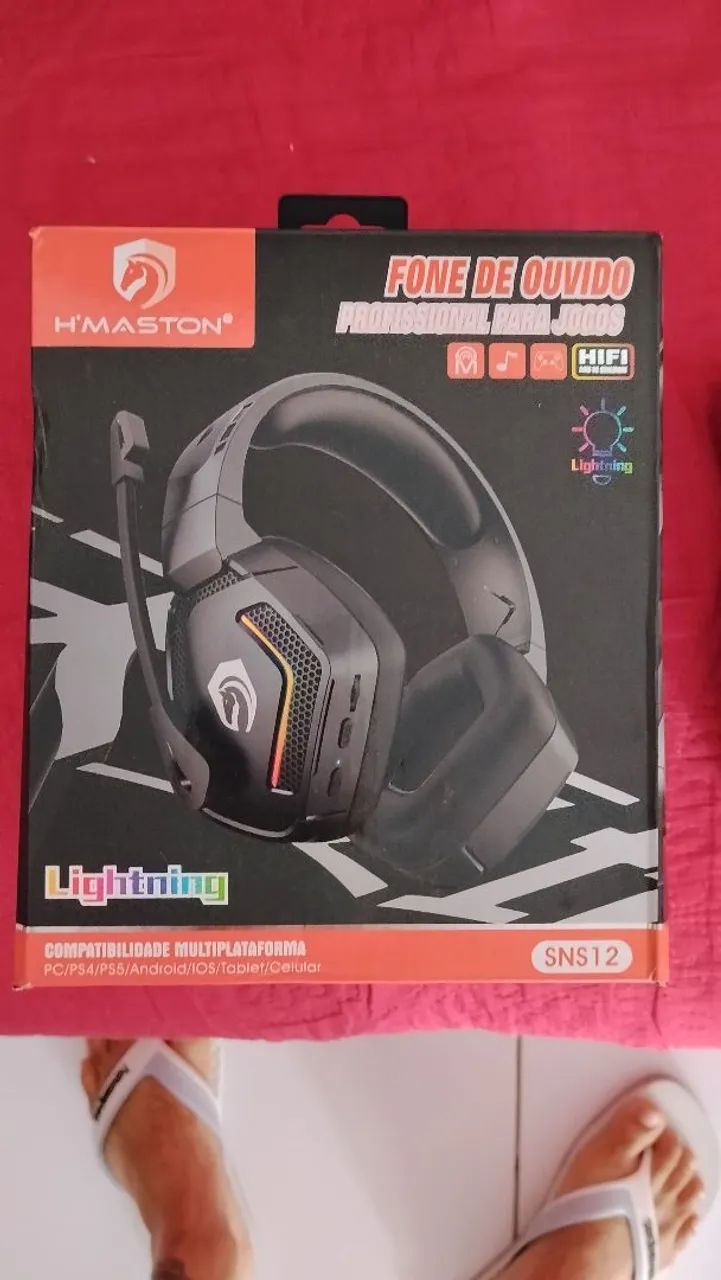 Fone de ouvido bluetooth 