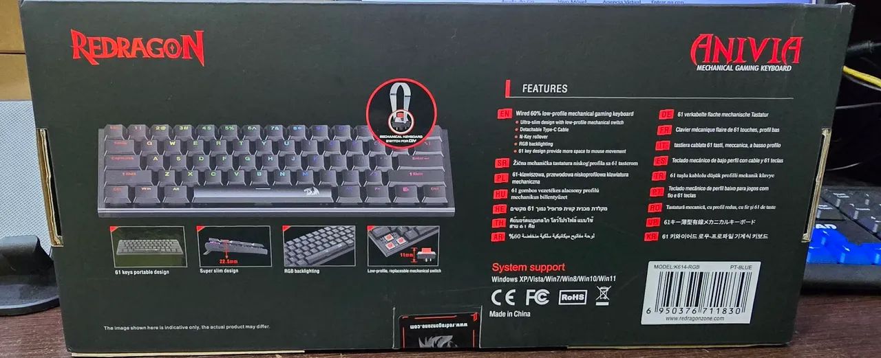 Teclado mecânico Gamer REDRAGON - Foto 2