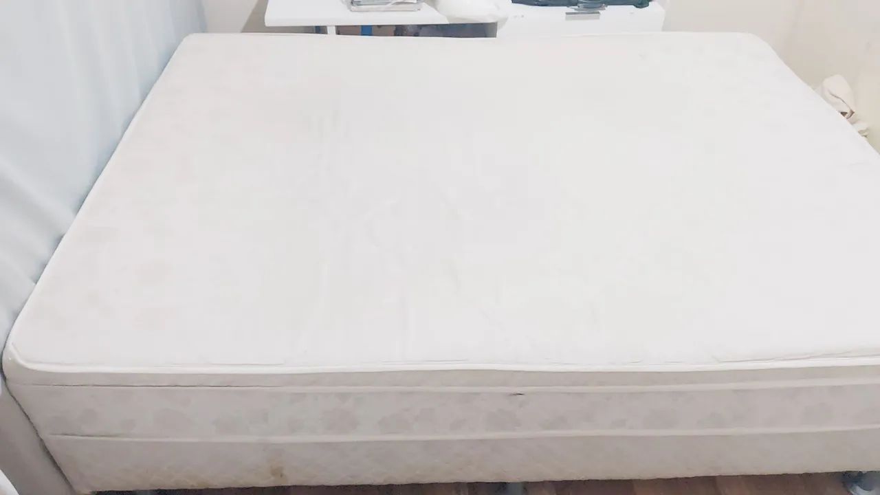 Cama Box casal ortopédica 