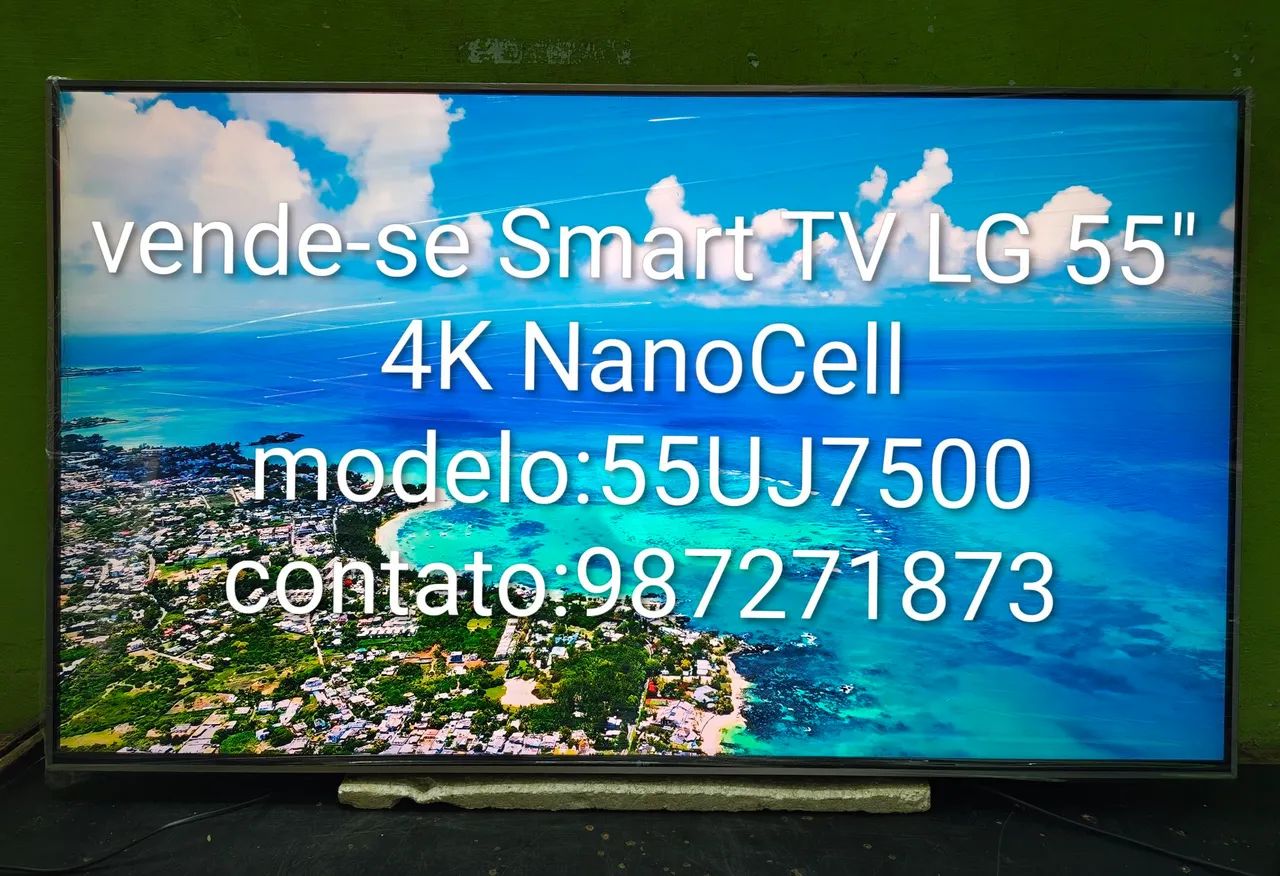 Smart TV LG 55" 4K NanoCell 55uj7500  - Foto 2