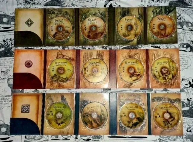 DVD Box Trilogia O Senhor dos Anéis (12 Discos) - Foto 3