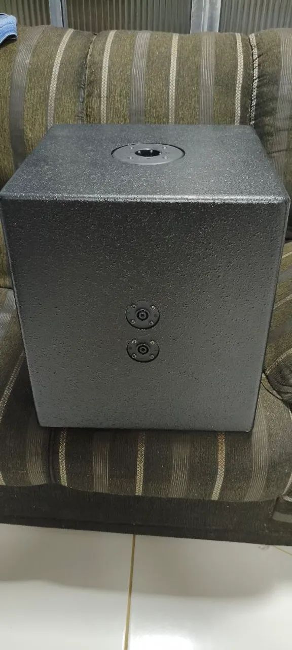 Subwoofer tormento 12 polegadas hvx 800w rms, caixa de som bombastic 