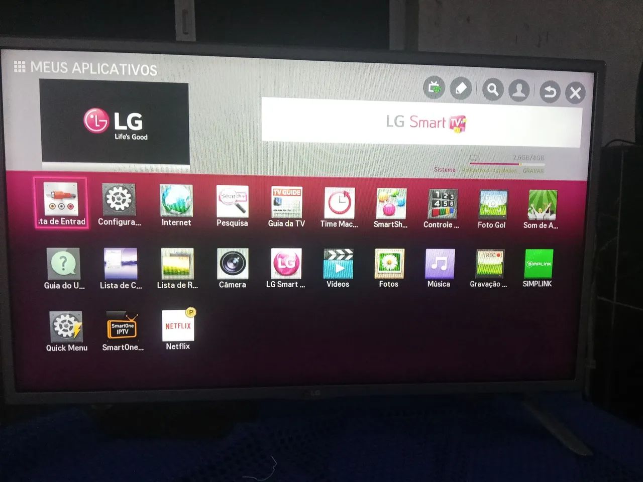 Smart tv 32 polegadas lg - Foto 2