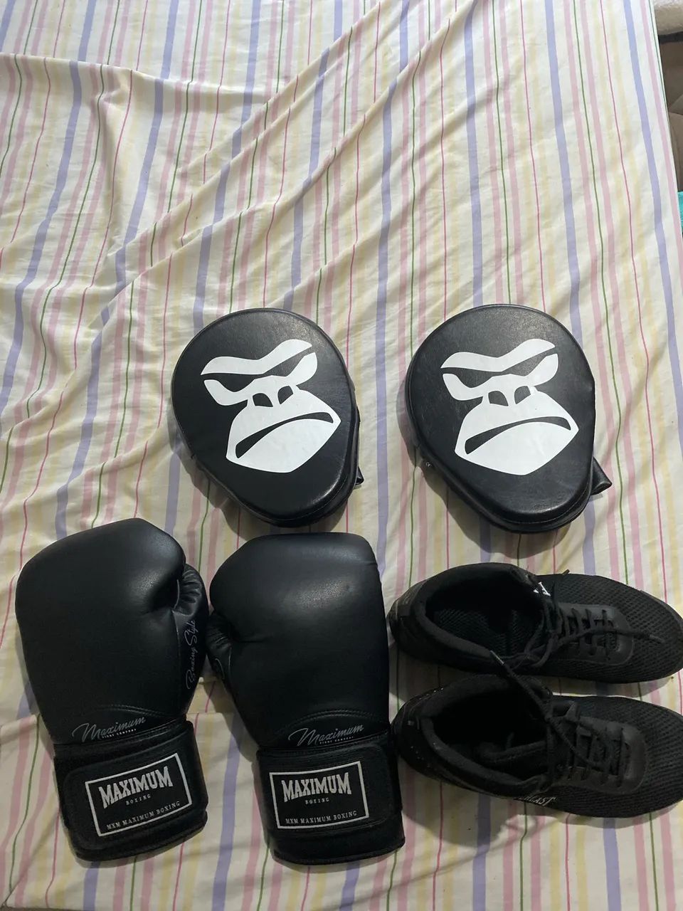 Kit de boxe completo