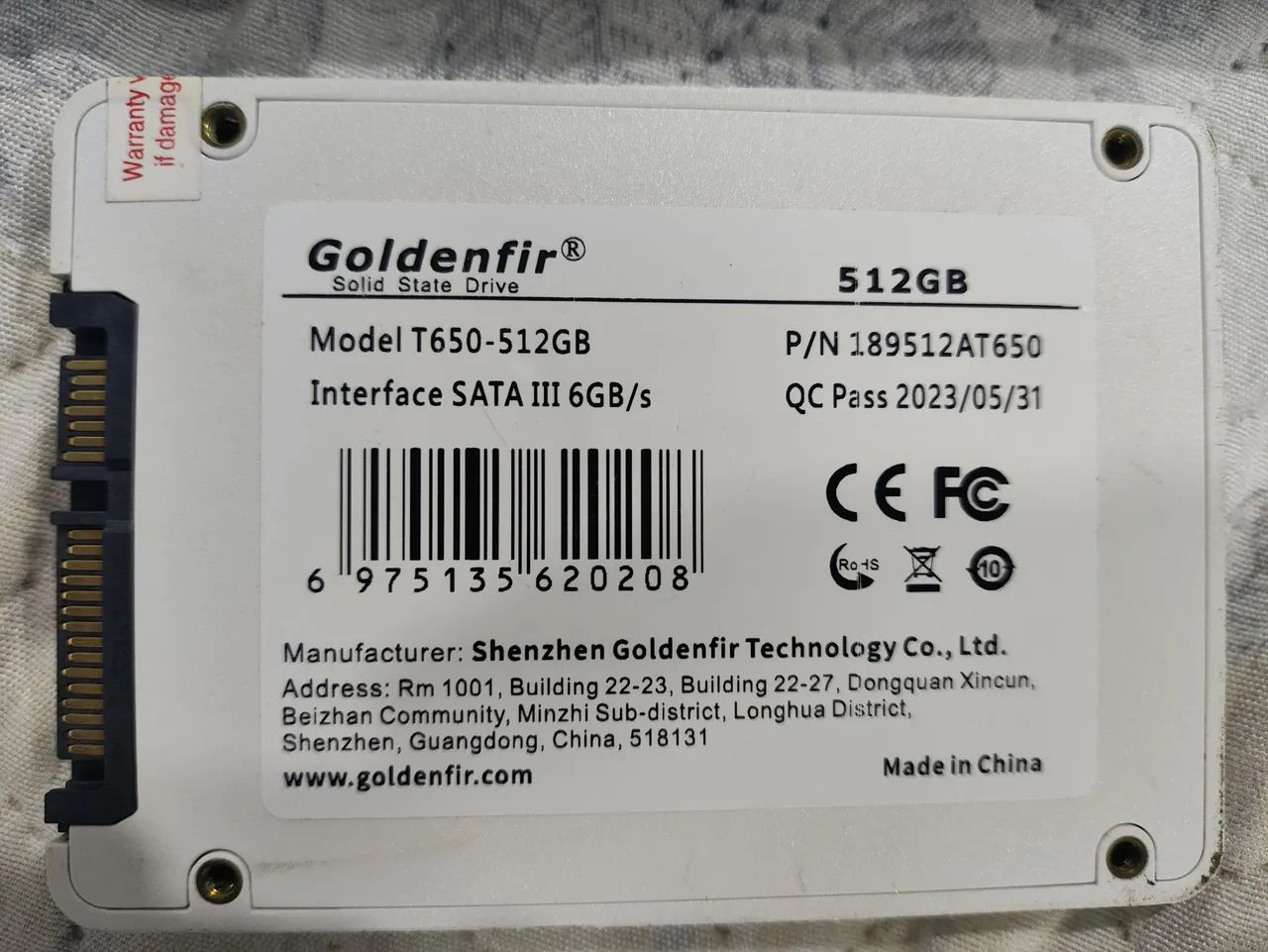 SSD 512gb Goldenfir - Foto 3