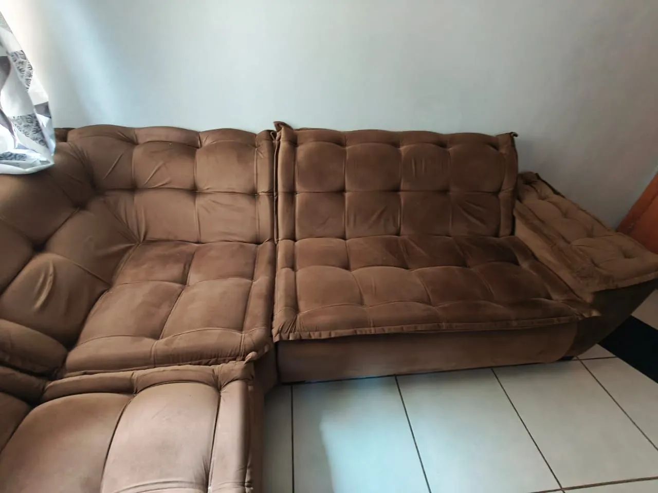Sofá de canto 6 lugares - Foto 4