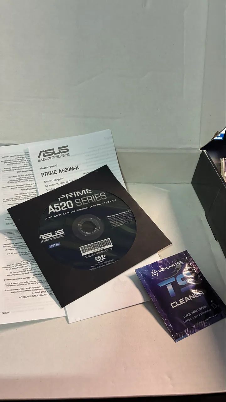 Placa-mãe Asus PRIME A520M-K AM4 90MB1500 - Foto 2