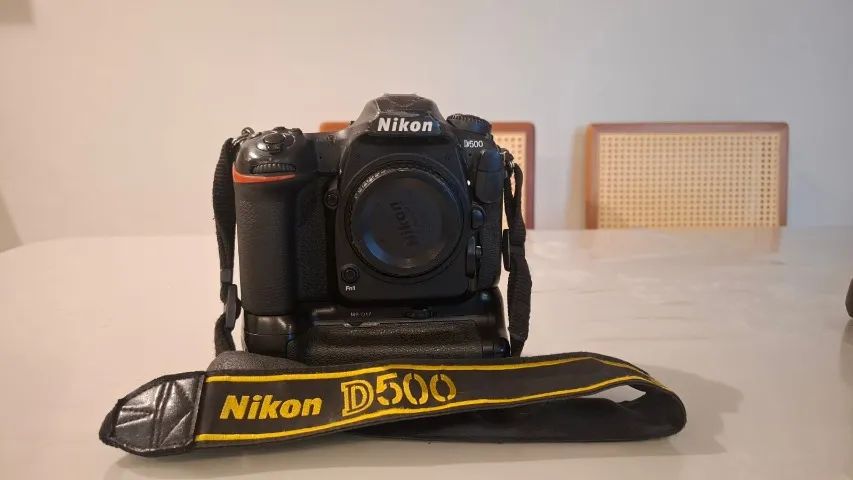 Camera Nikon D500 Usada 100% funcional