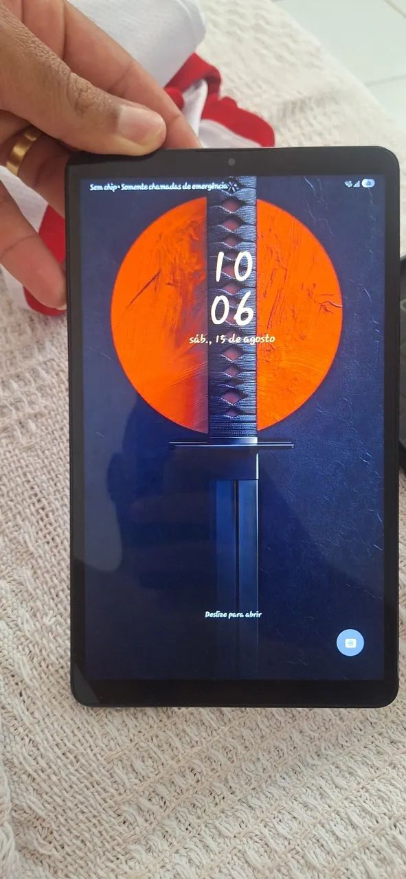 Tablet Samsung A9. 1 ano de uso!