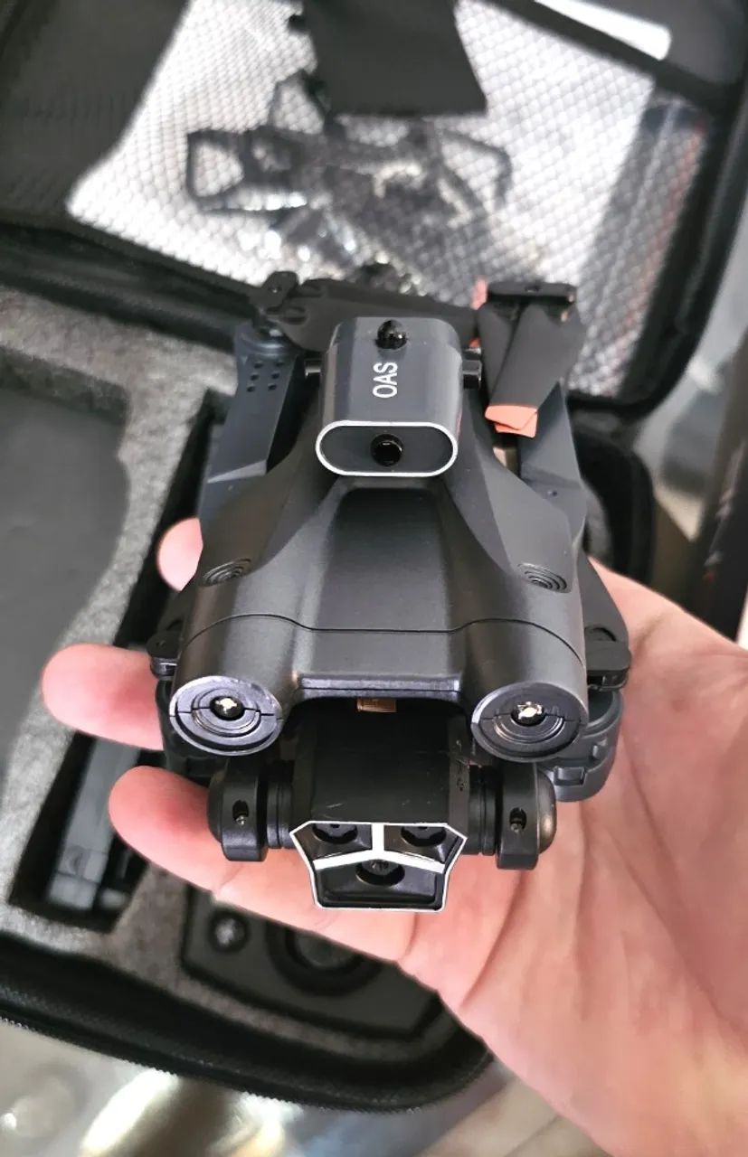 Drone Com Câmera Em Tempo Real Maleta e Acessórios 2 Câmeras Móvel - Foto 5