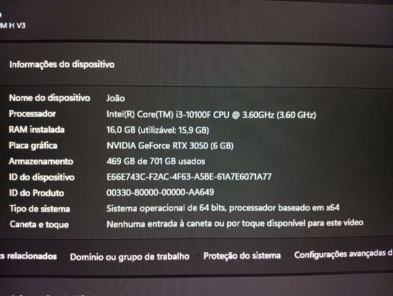 PC Gamer I3 RTX 3050 - Foto 5