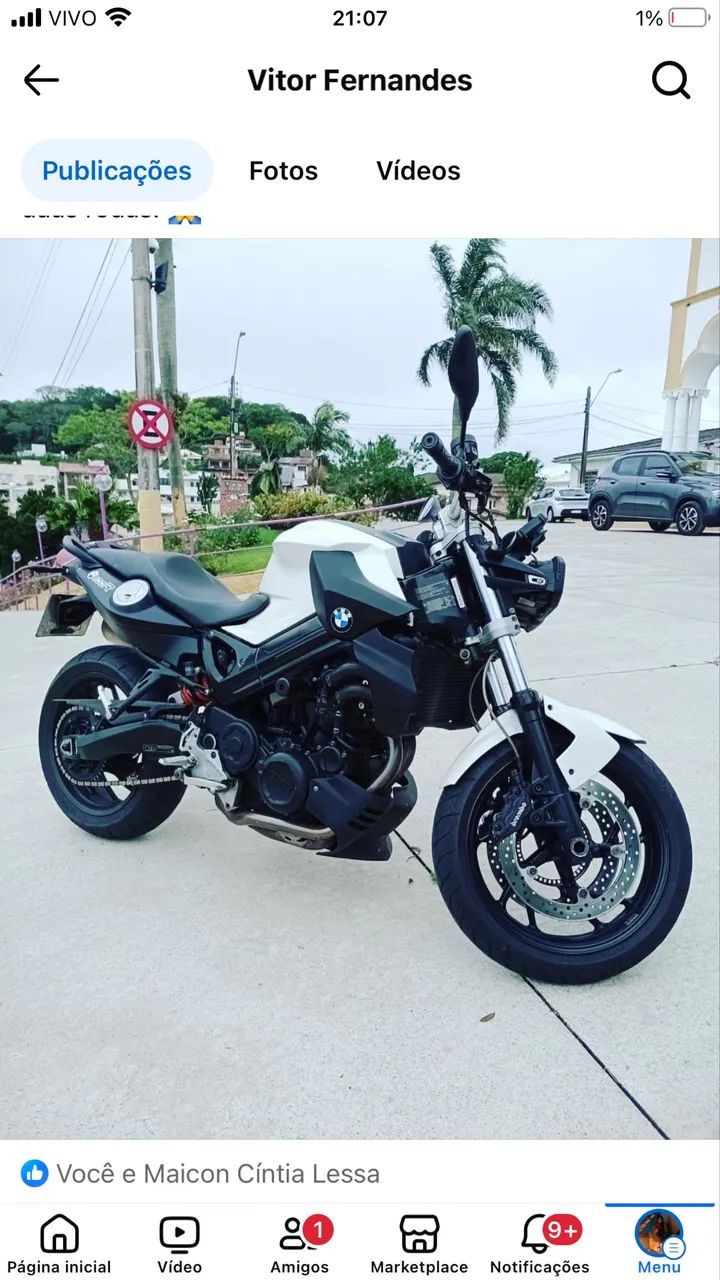 VENDO: BMW F 800 R
