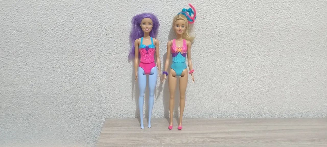 Lote 2 Barbies Fairytopia e Dreamtopia - Mattel