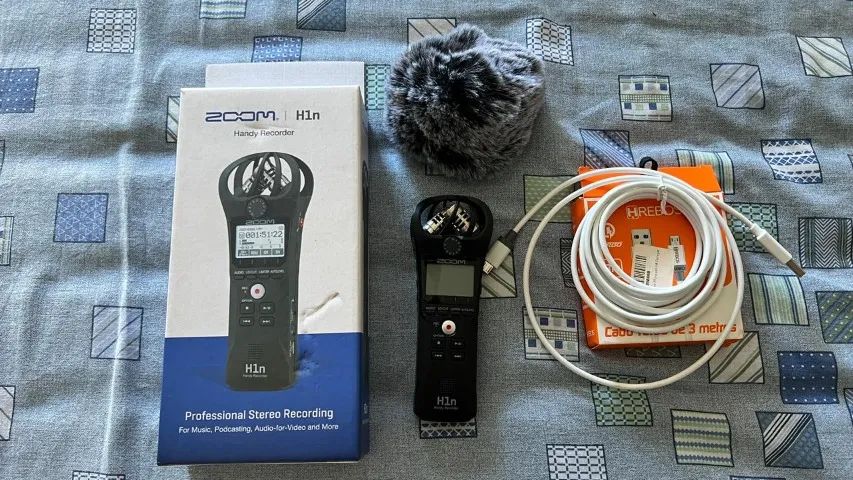 GRAVADOR ZOOM H1N + BÔNUS