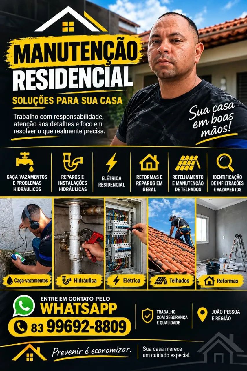 Tm caça vazamento e reformas