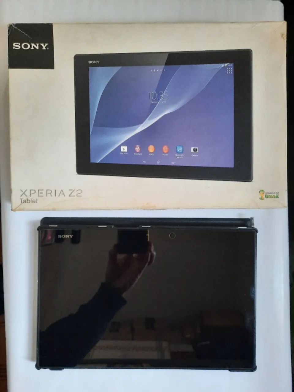 Tablet Sony Xperia Z2 com TV digital black 