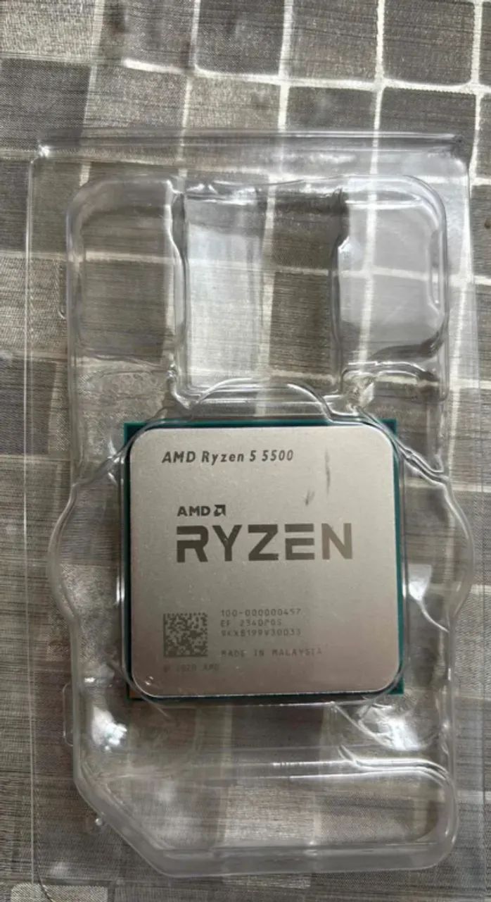 Processador AMD Ryzen 5 5500 + Cooler - Processadores - Jandaia do