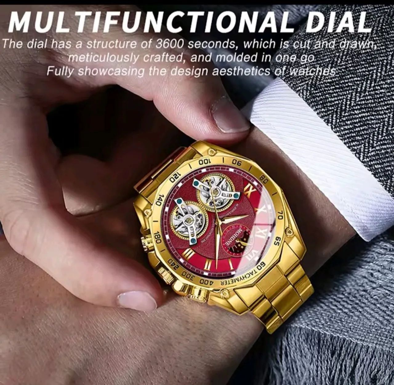 Relogio masculino elegante - Foto 2