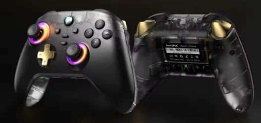 Controle Gamer EasySMX D05 Wireless 2.4G Bluetooth PC Android Switch com Dock Lacrado - Foto 2