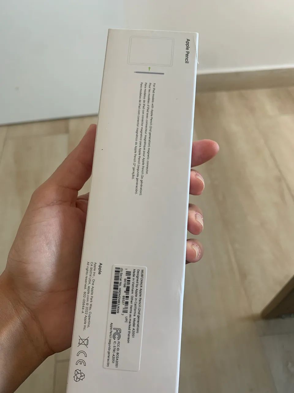 Apple Pencil (2ª geração) - NOVA / LACRADA - Foto 4