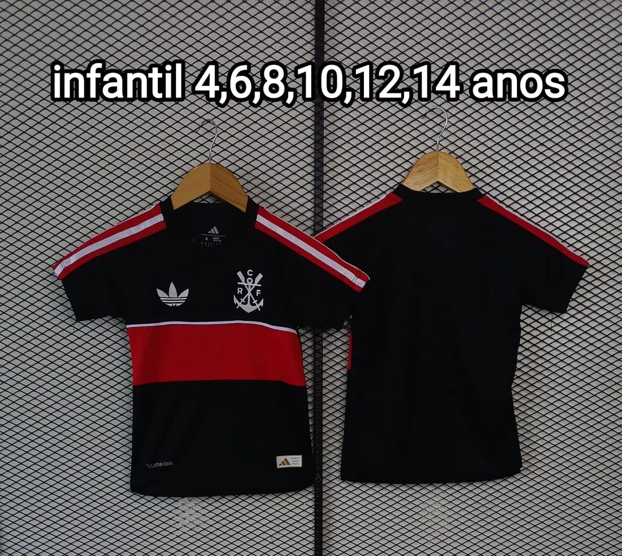 Camisa de time infantil 