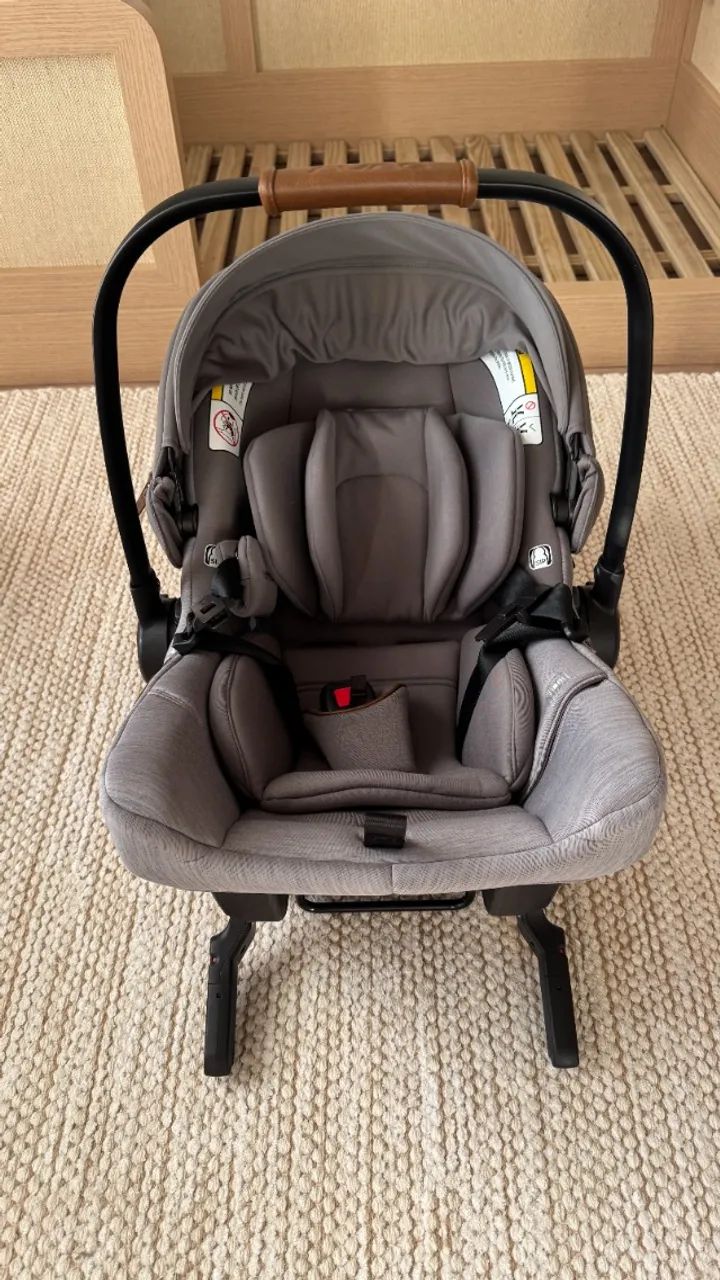 Cadeirinha Bebê Conforto Nuna  - Sem necessidade de base, sistema Iso FIx - Foto 4