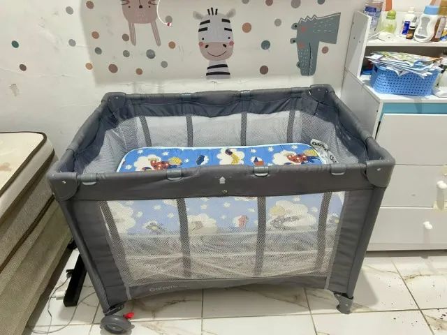 Berço Galzerano com Colchão e Mosquteirios Inclusos - Foto 3