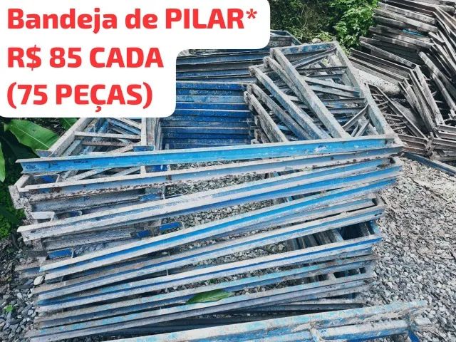 Bandeja de proteção de periferia - Bandeja de Pilares - Foto 2
