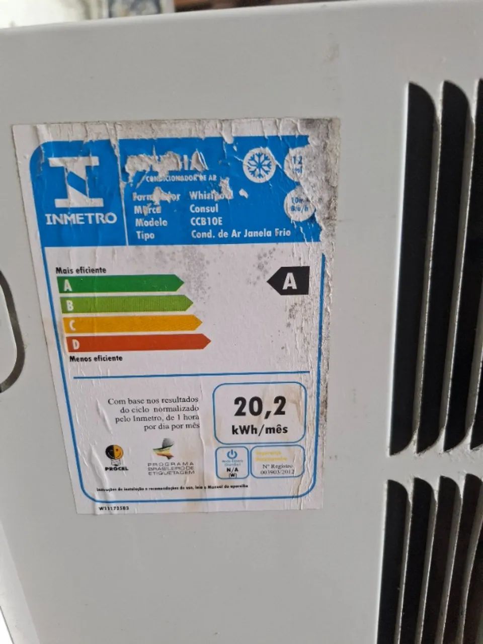 Ar Condicionado  Cônsul 10.000 BTUs - Foto 3