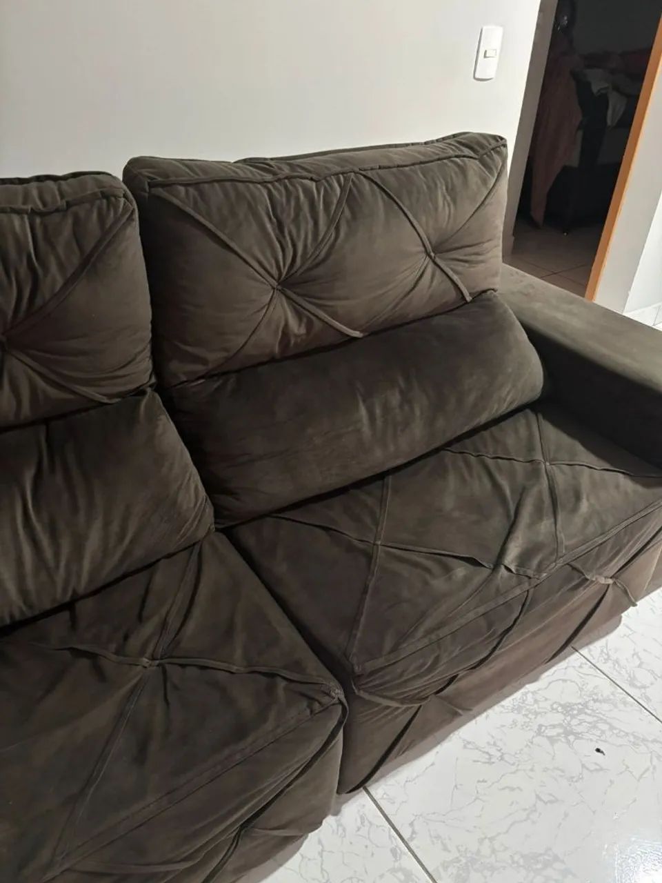 Sofa retratil em boas condições  - Foto 4