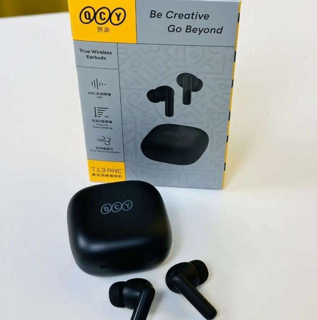 Fone Bluetooth tws Qcy T13 ANC game com 4 microfone - Foto 5