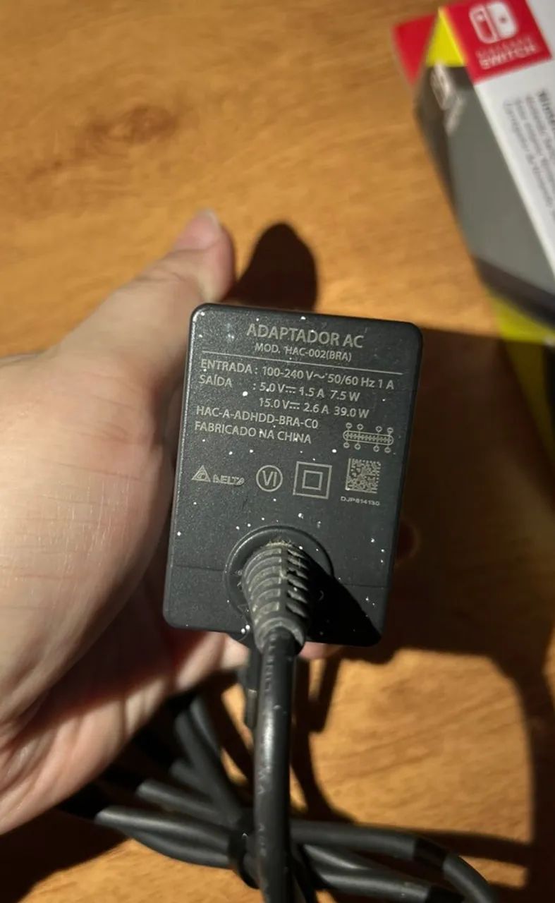 Fonte Nintendo Switch original - Foto 3