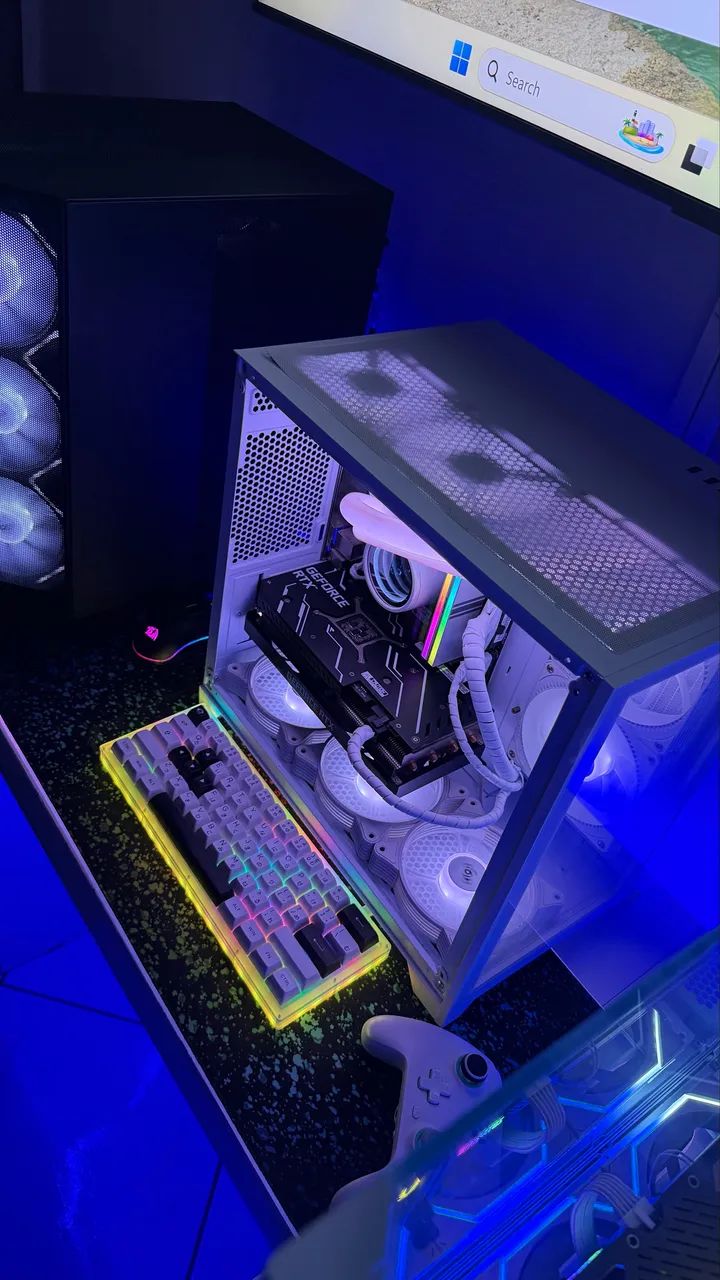 PC GAMER ASUS I5 10400F - 16GB RGB - 1TB SSD - RTX 3070 OC Galax - Foto 2