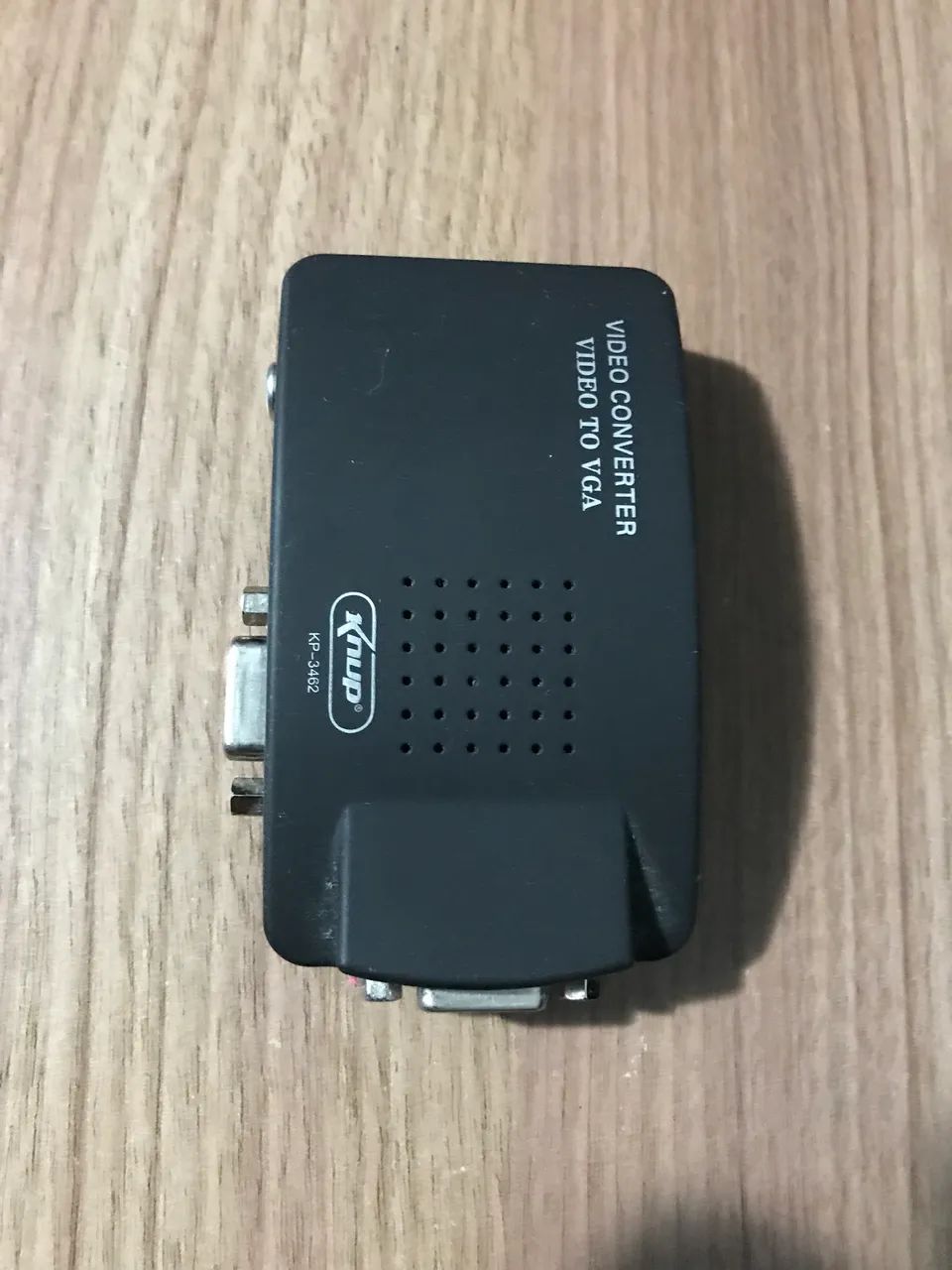 Conversor de RCA e Svideo e Vga para VGA Knup