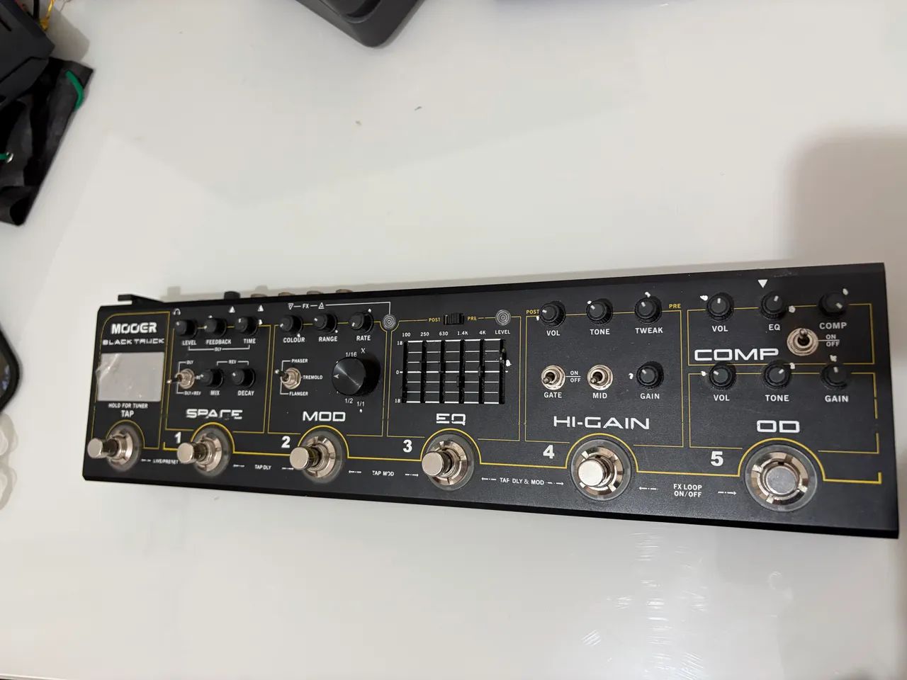Pedaleira Mooer Black Truck - Instrumentos musicais - Jardim