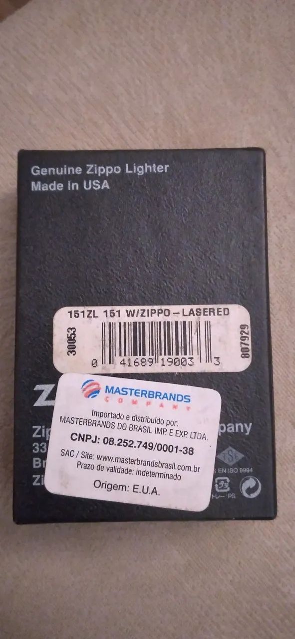 Isqueiro zippo original com caixa e manual  - Foto 3