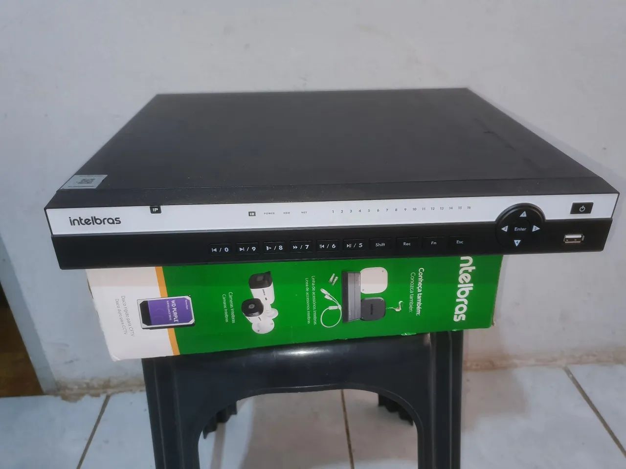 Gravador digital intelbras 