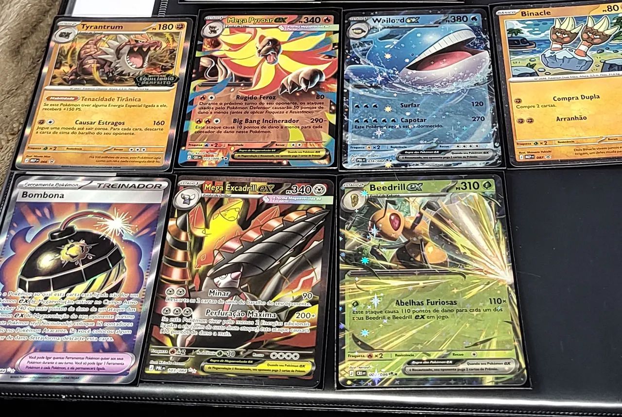 Álbum pokémon coleção e brindes - Foto 4
