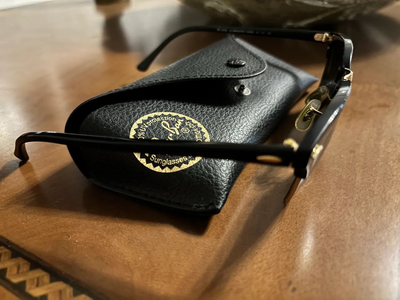 Óculos de sol Rayban Clubmaster Classic - Foto 3