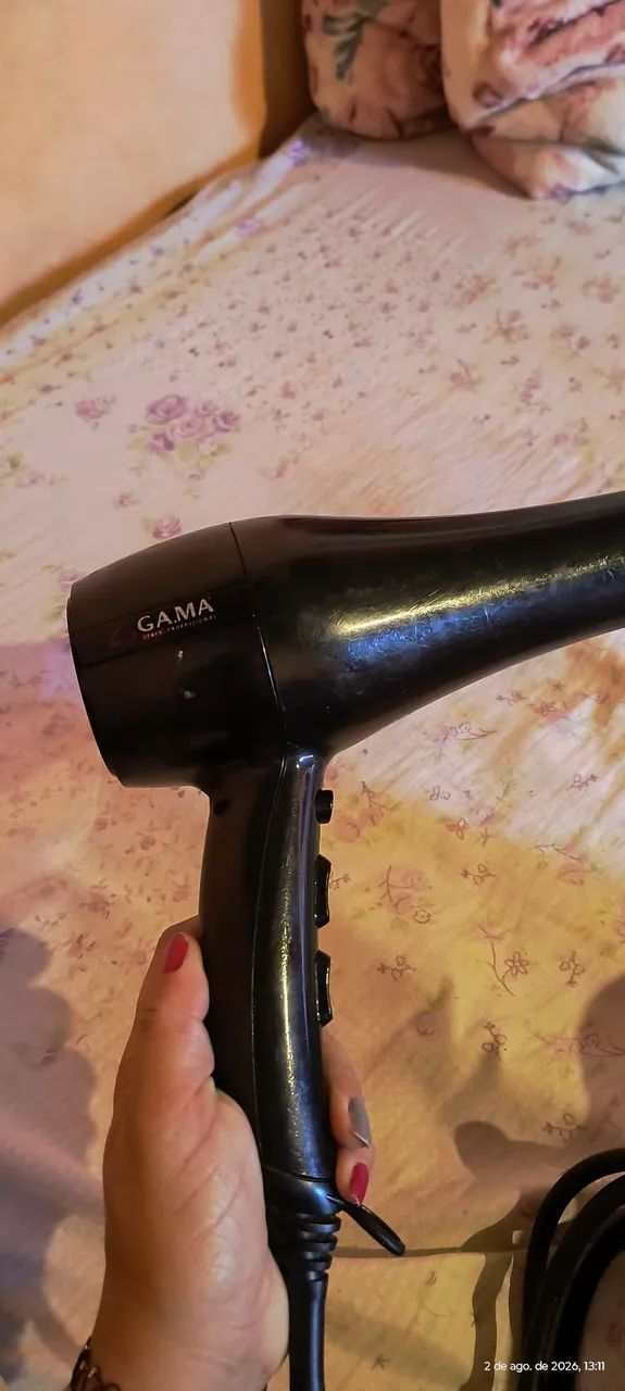 Secador de cabelo Gama funcionando perfeitamente - Foto 4