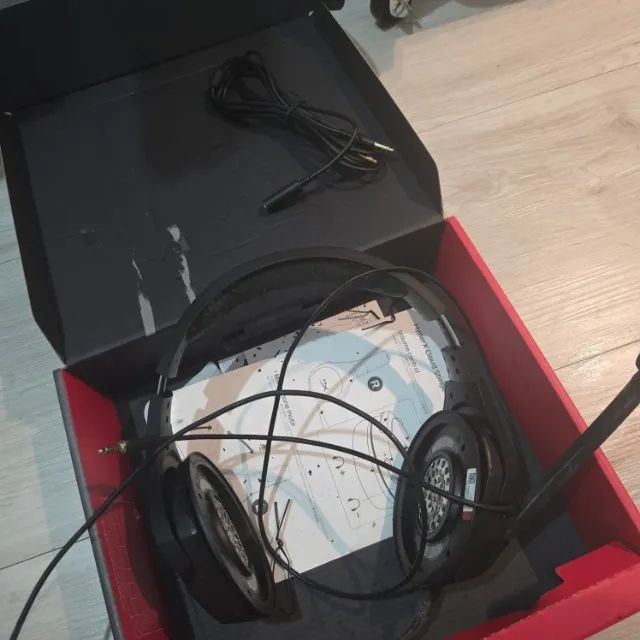 2 headsets gamer, FUNCIONANDO- ANTIGOS - sem almofadas - Foto 3