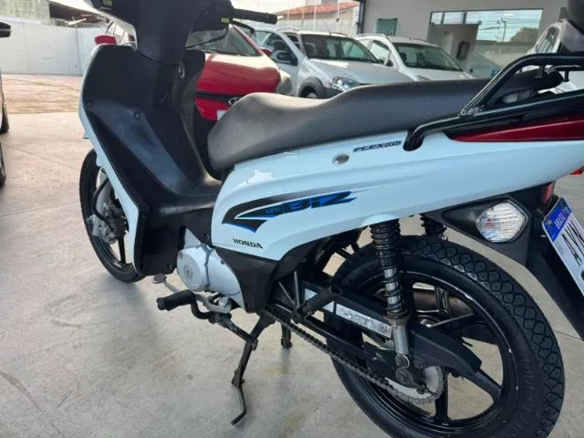 Biz 125 EX flex com baú - Foto 3
