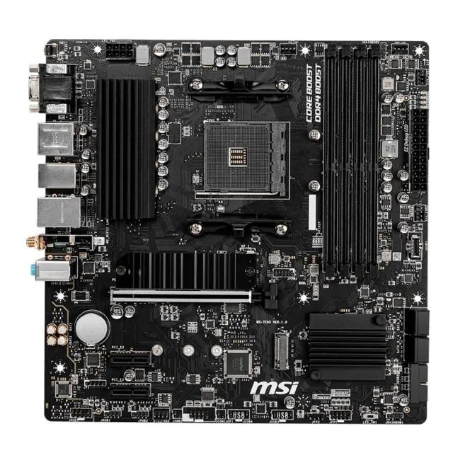 Placa-Mãe MSI B550M Pro-VDH WiFi, AMD AM4, mATX - Foto 5