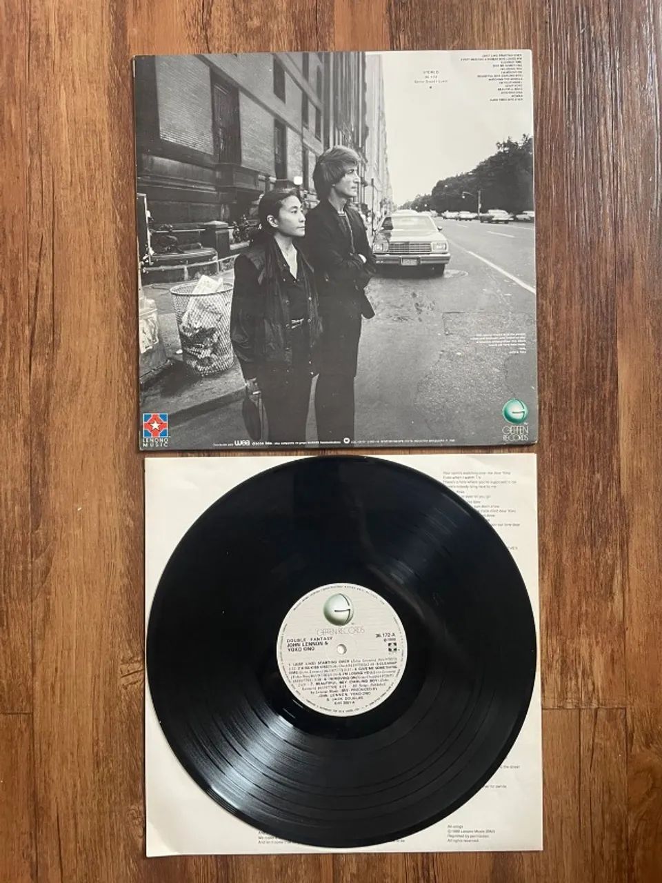 Vinil Double Fantasy John Lennon Yoko Ono Original - Foto 2