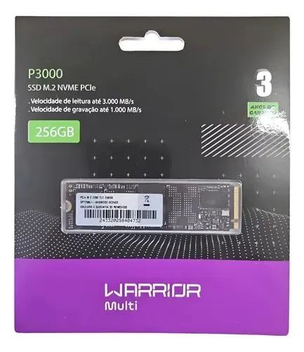 Nvme Warrior 256GB 