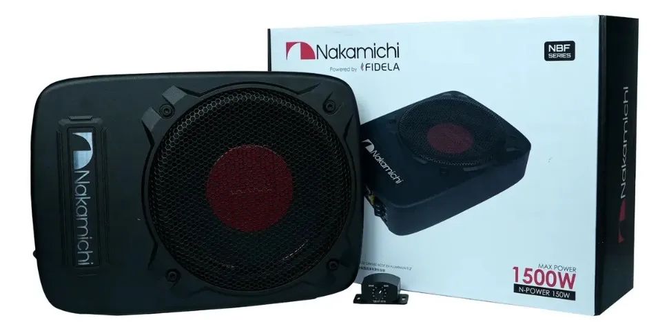 Caixa amplificada Nakamichi bbf9.5a  1500w - Foto 4