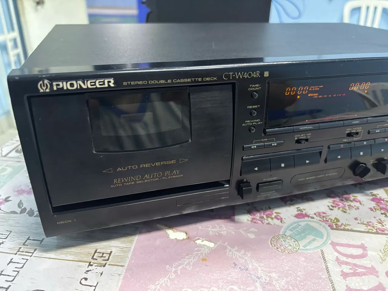 Tape Deck Pionner CT-W404R