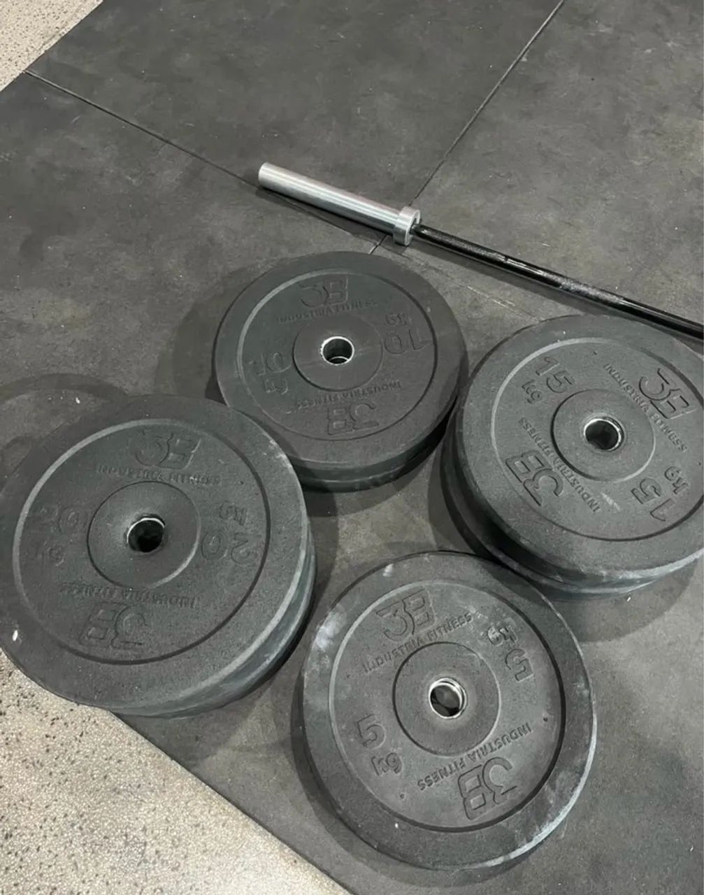 Barra e Anilhas Crossfit  - Foto 3